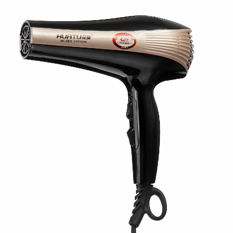 HUATU HT-8801 2400W 220V Hair Dryer AC Motor 2 Heat Speed 3 Tempreture Setting for Professional Hair Salon