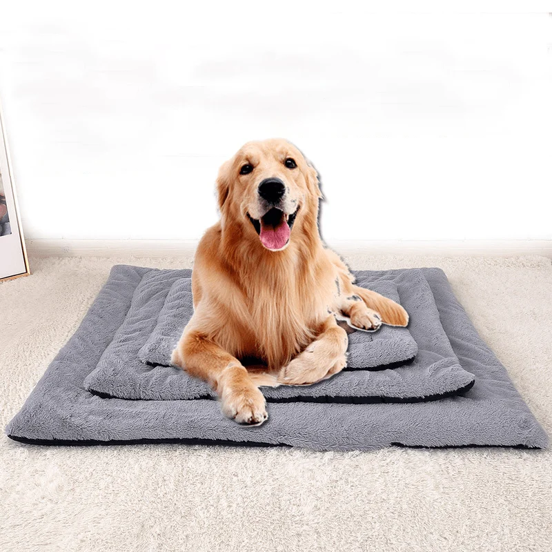 Double Sides Corduroy Short Plush Pet Mat Dog Cat Sleeping Pad Mat Pet Bed