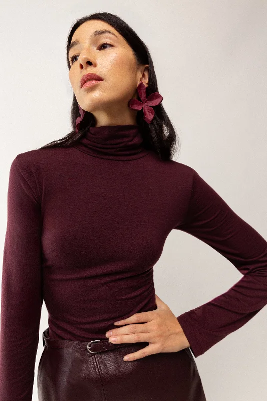 TURTLENECK LONG SLEEVE TOP