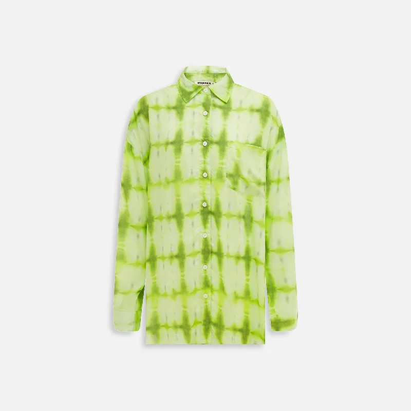 It's Now Cool The Long Sleeve Leisure Shirt - Limewash