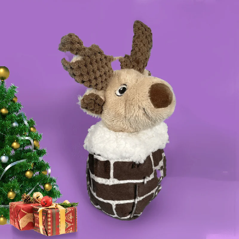 New Pet Christmas Plush Patchwork Toy