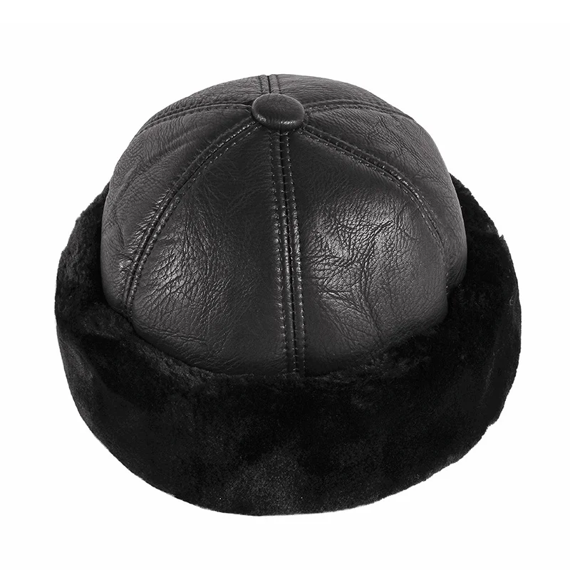 Anti-Snow Hat Retro Old People plus Velvet Thickening to Keep Warm