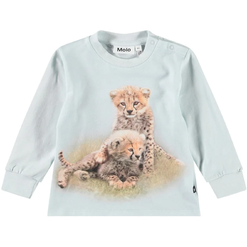 Molo Cute Cheetas Eloy T-Shirt Long Sleeves