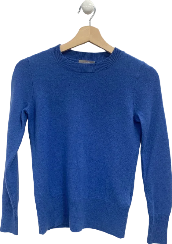 J.Crew Blue Cashmere Jumper UK XXS