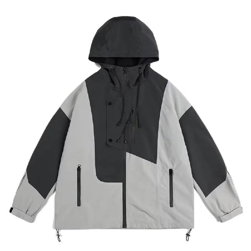 Urban Contrast Color Outdoor Jacket