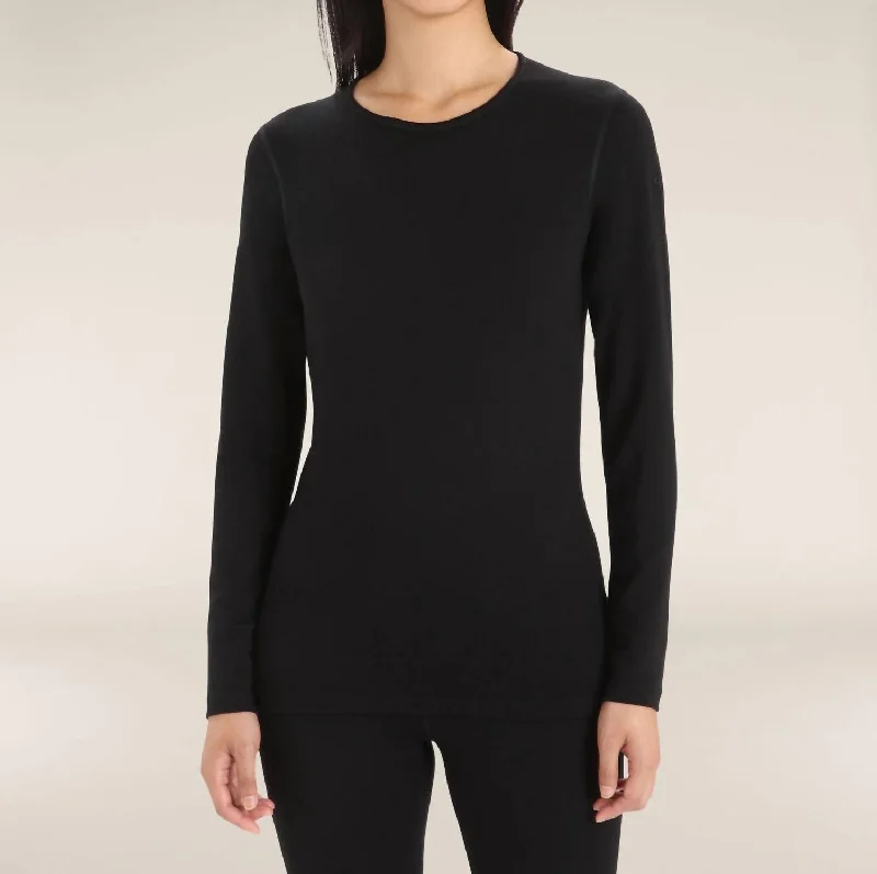 Women's 260 Tech Crewe Thermal Top In Black