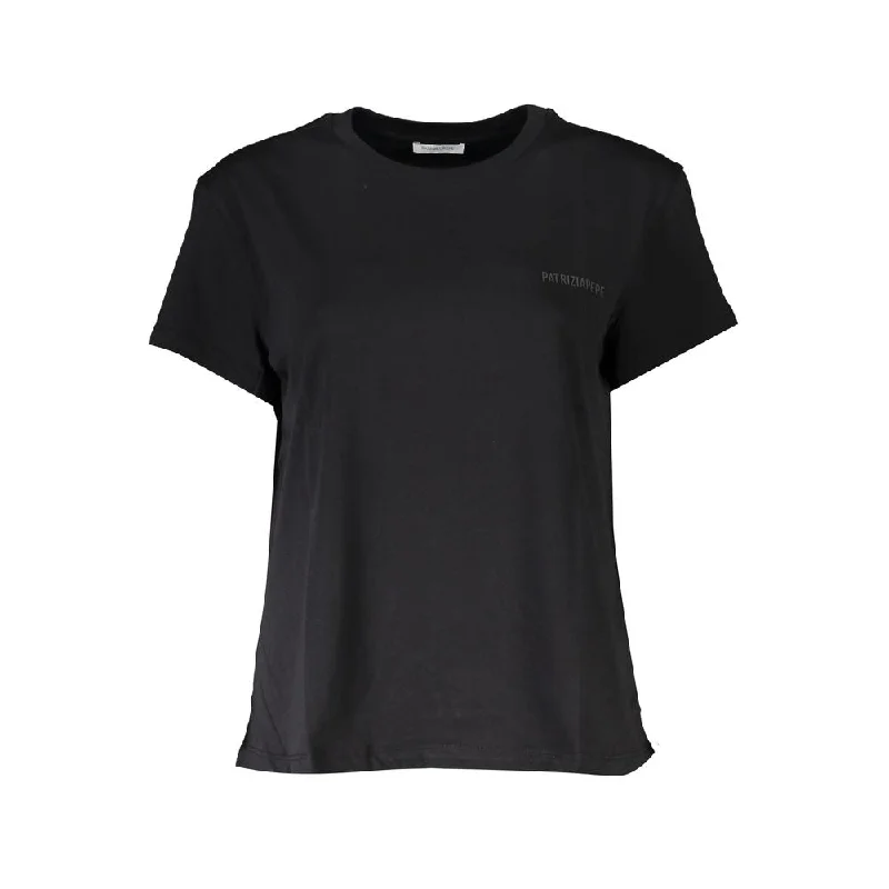 Patrizia Pepe Chic Crew Neck Organic Cotton Women's Tee