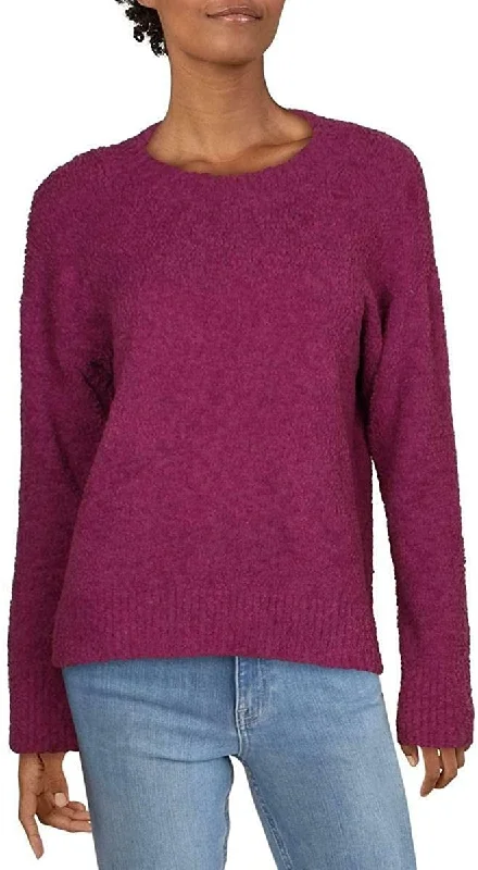 Sanctuary Women's Short Sleeve Crew Neck Sweater Purple Size Large