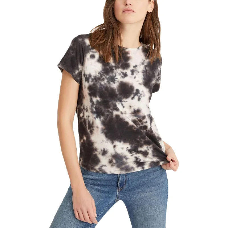 Sanctuary Womens Perfect Tie-Dye Crew Neck Top