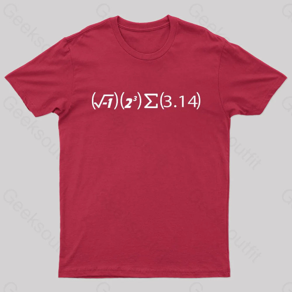 Math Pi Formula Nerd T-Shirt