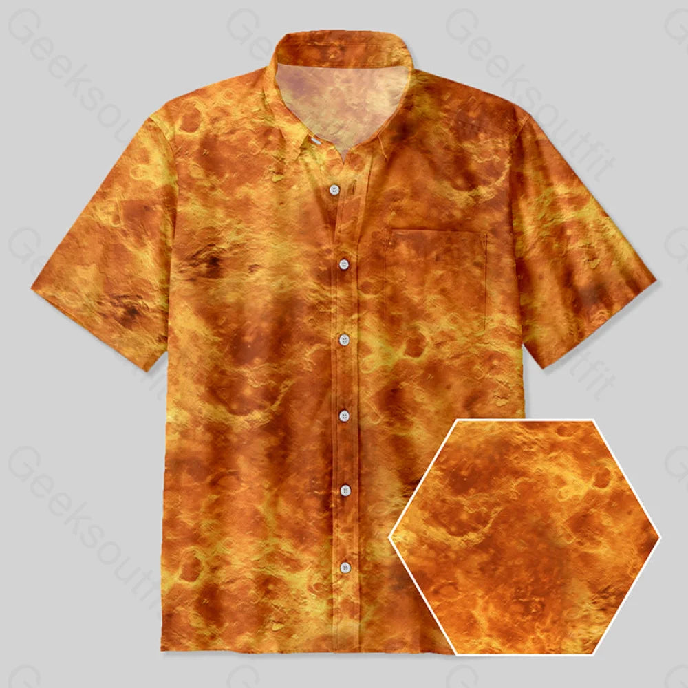 Venus Button Up Pocket Shirt