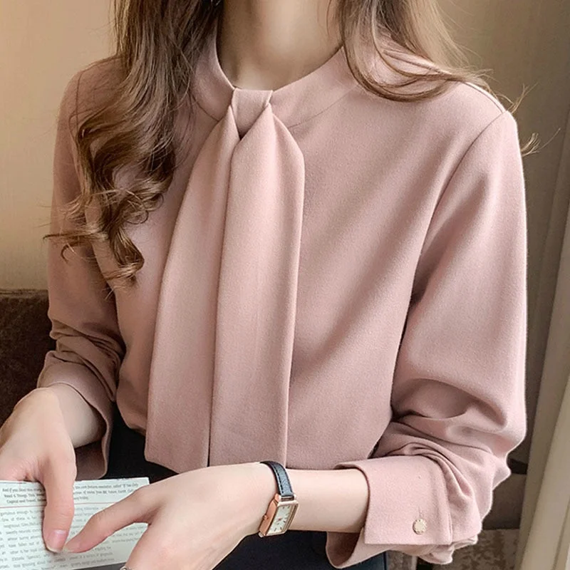 Women Chiffon Blouse Shirt