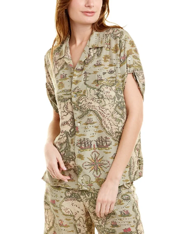 Burning Torch Paramount Silk Shirt