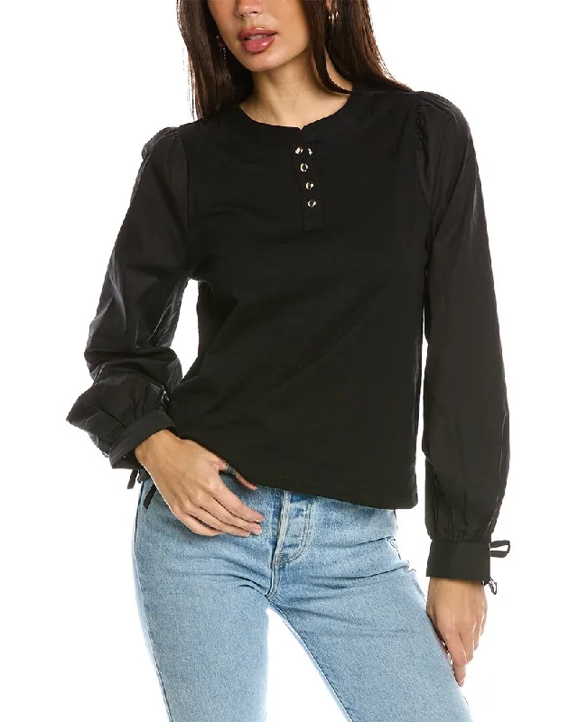 Design History Combo Henley Shirt