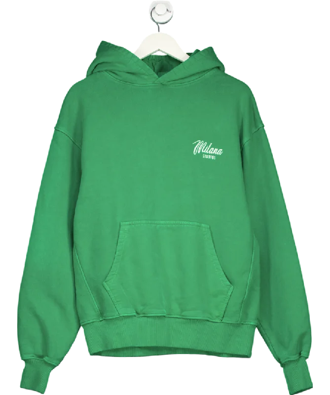 Milana Studios Green Oversized Hoodie UK S