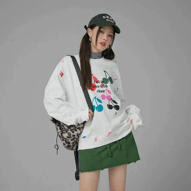 Fall In Love With Chuu Cherry Sweatshirt