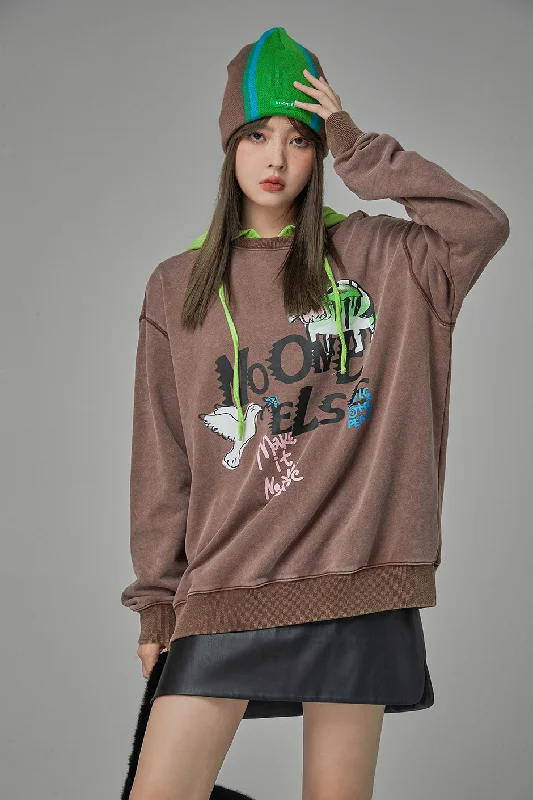 Make Some Noise Printed Sweatshirt