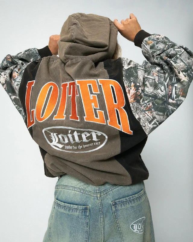 Loiter Splinter Hoodie Khaki/Camo