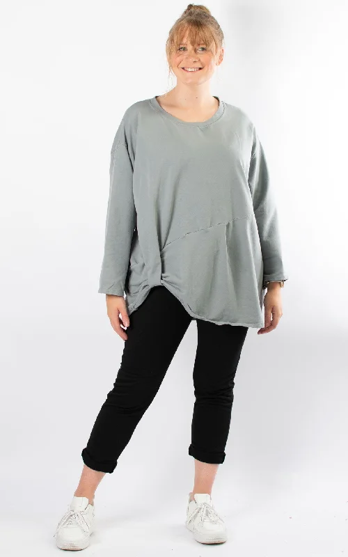 Loop Side Sweatshirt | Grey