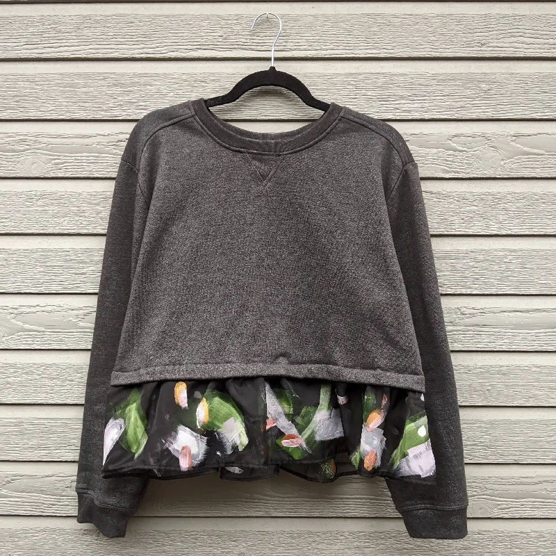 Painted Cropped Sweatshirt