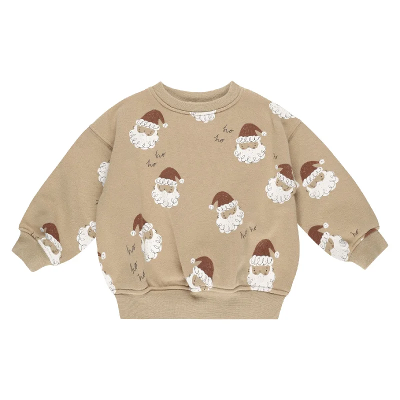 Relaxed Sweatshirt - Santa - Gold