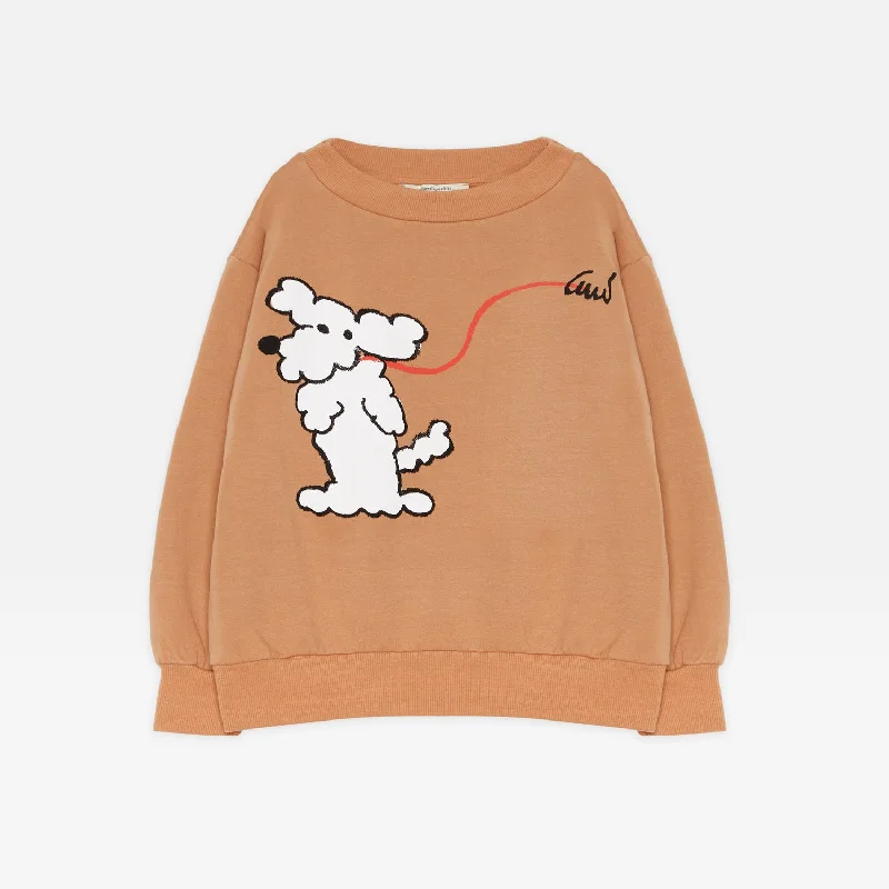 WEEKEND HOUSE CAMEL DOG PATCH SWEATSHIRT [Final Sale]